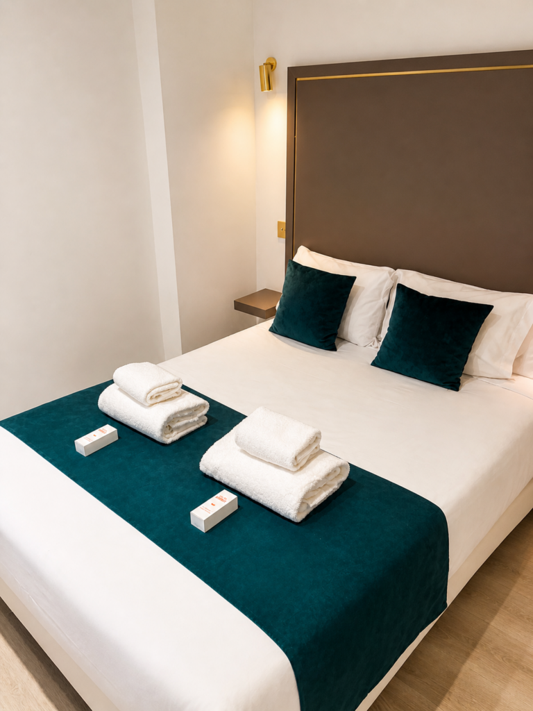 Family room at Hôtel Pantiero Cannes, private bathroom