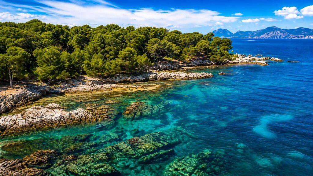 Le isole di Lérins, al largo di Cannes